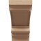 Ekena Millwork 8"W x 16"D x 16"H Classic Diane Rough Cedar Woodgrain TimberThane Corbel, Primed Tan CORUR08X16X16DIARCPR - alternate 3